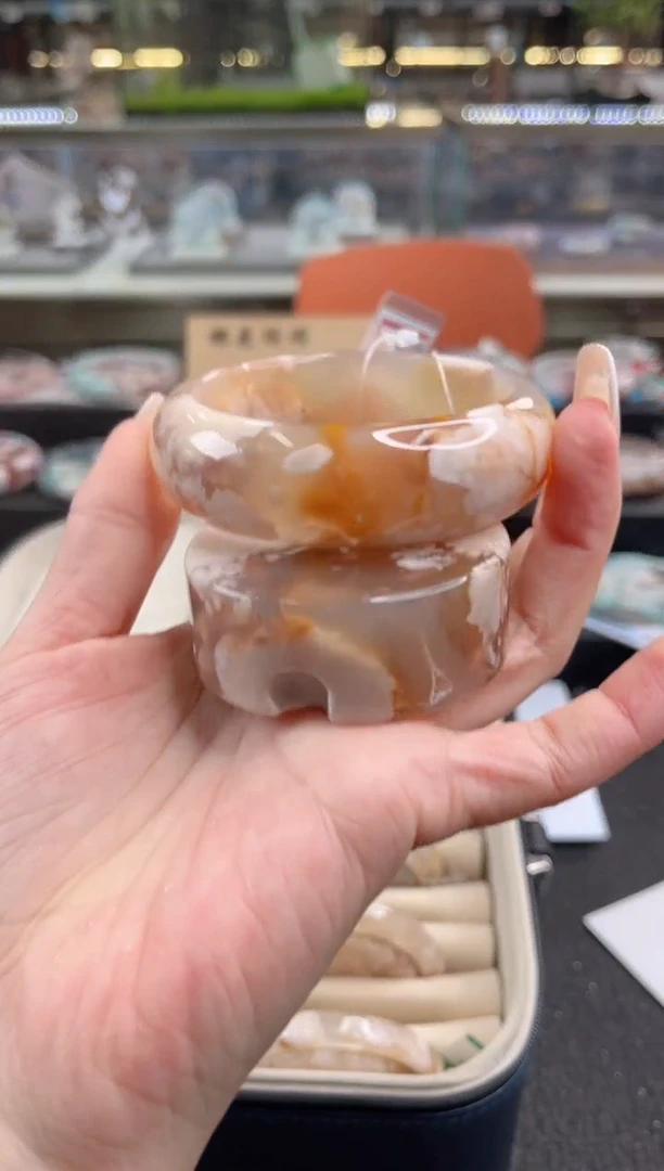 未镶嵌手镯石英质玉58圈口 （赠品镯心）3751608