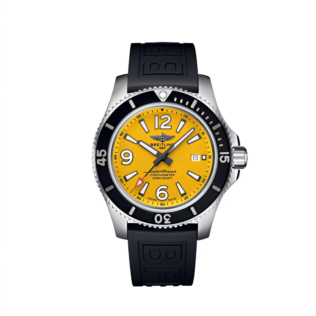95新 BREITLING/百年灵 超级海洋/自动机械/精钢/44毫米