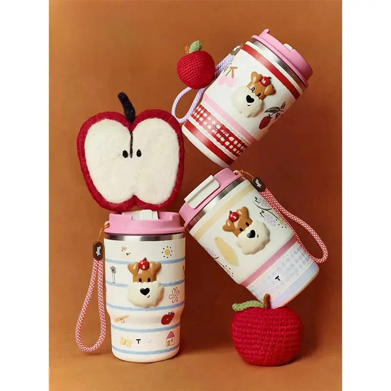 双饮吸管咖啡杯爆米花随行水杯保温杯直饮