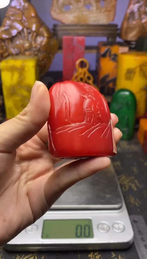 寿山石印石纯天然篆刻石料