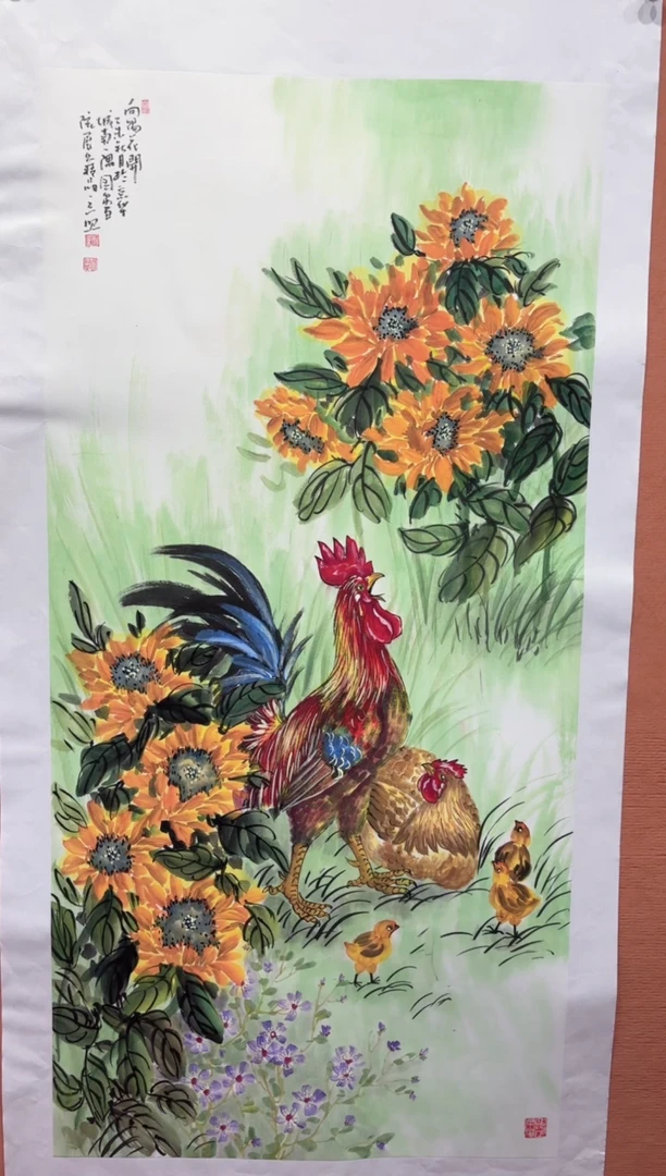 国画师立照老师国画作品