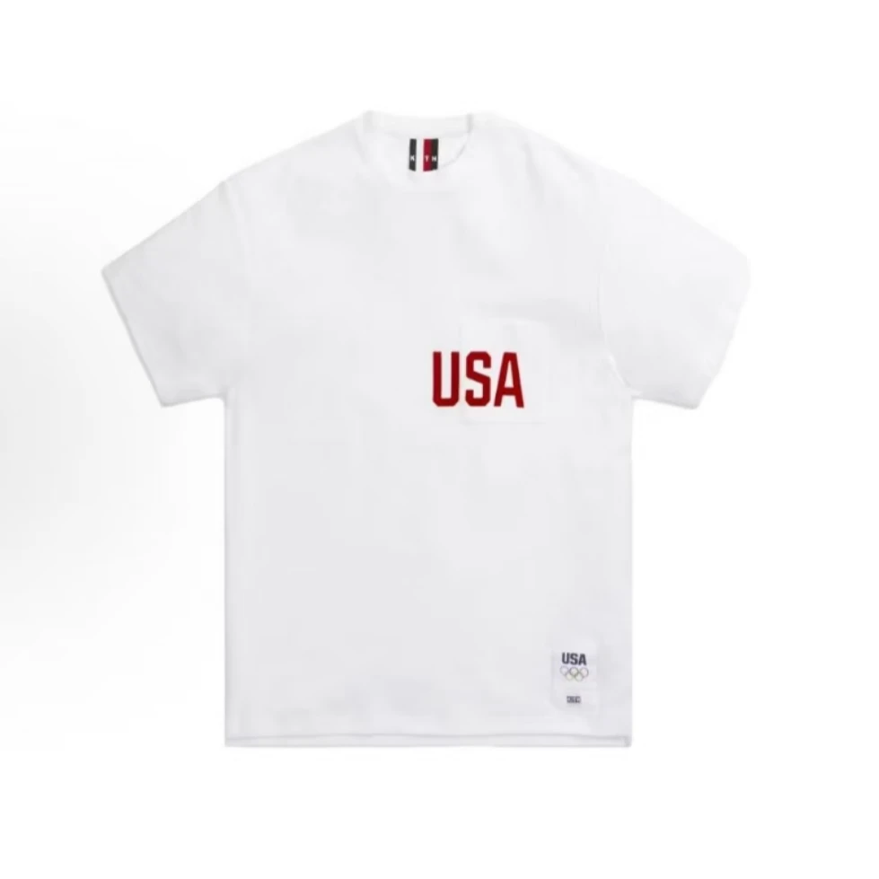 KI 白色 USA印花T恤 潮流服饰 ki15dx