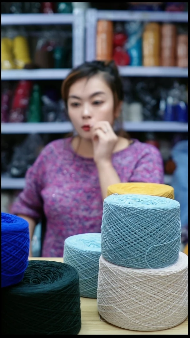 羊绒欢姐手编线B980