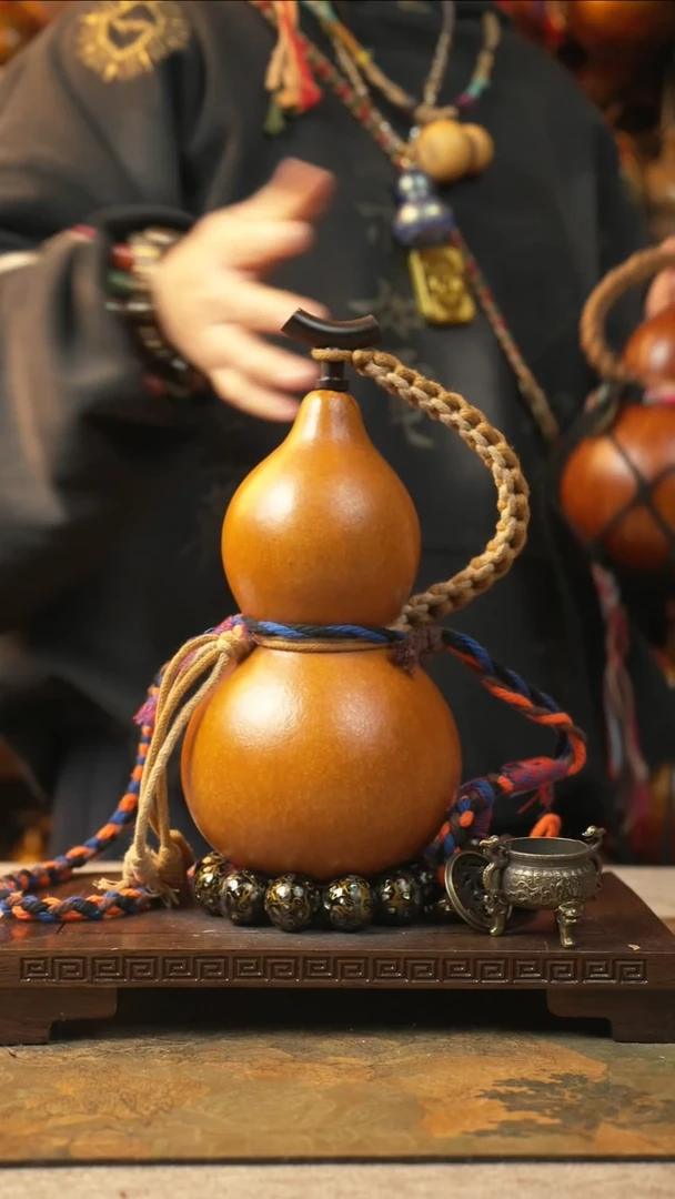 454大漆一物一拍记葫堂出品【不带手串】