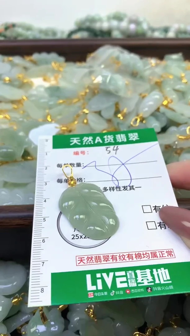 颈饰未镶嵌翡翠纯天然缅甸A货翡翠