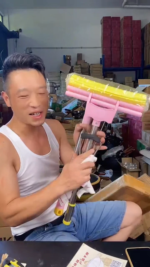 食品级塑料1胶棉拖把 微脏 微瑕