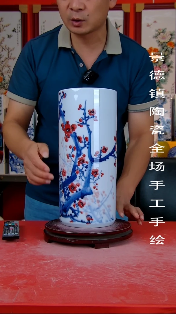 摆件景德镇陶瓷 全场手工手绘8