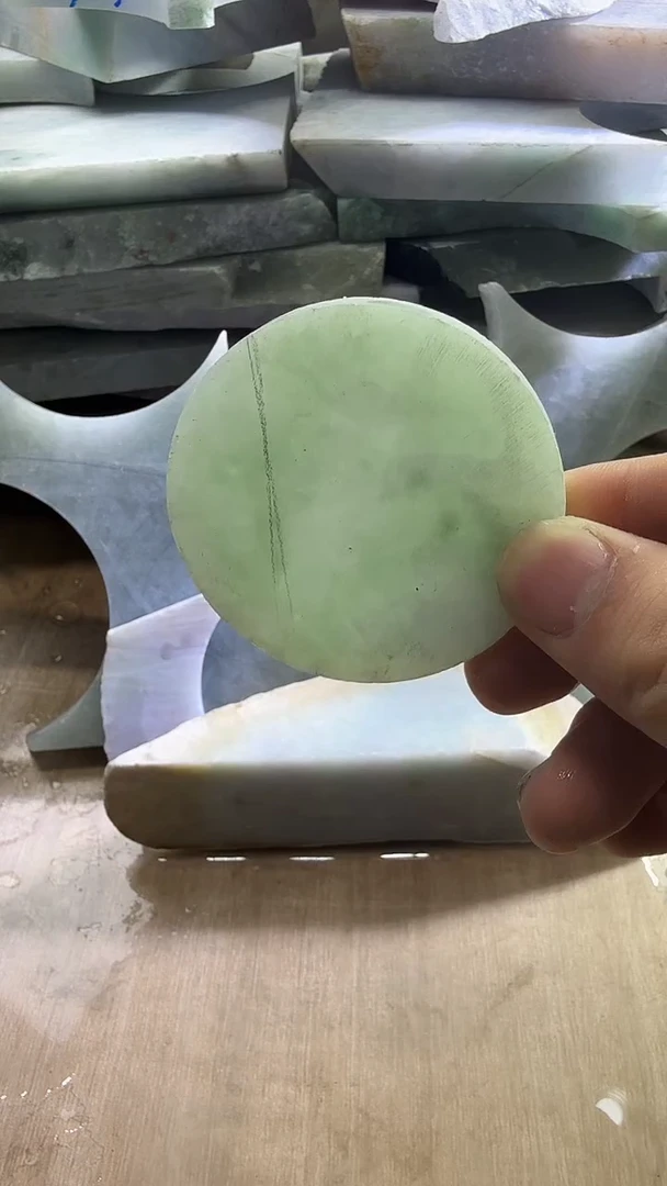 裸石翡翠爱****～天然翡翠A货花69