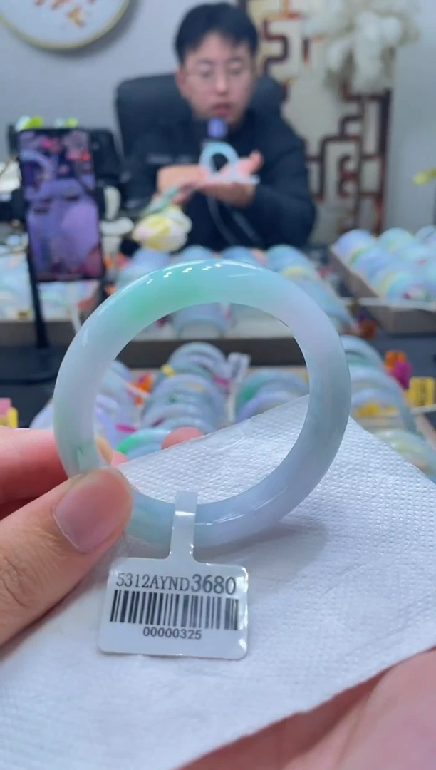 未镶嵌手镯翡翠223-53