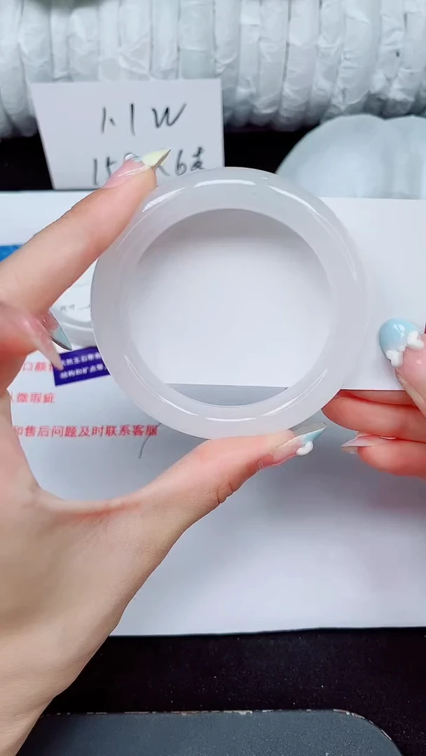 未镶嵌手镯石英质玉443-54/55