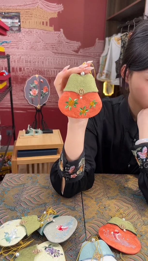 【闪购商品】刺绣苏绣非遗手工荷包