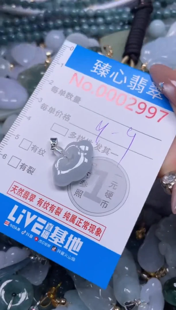 颈饰未镶嵌翡翠2997