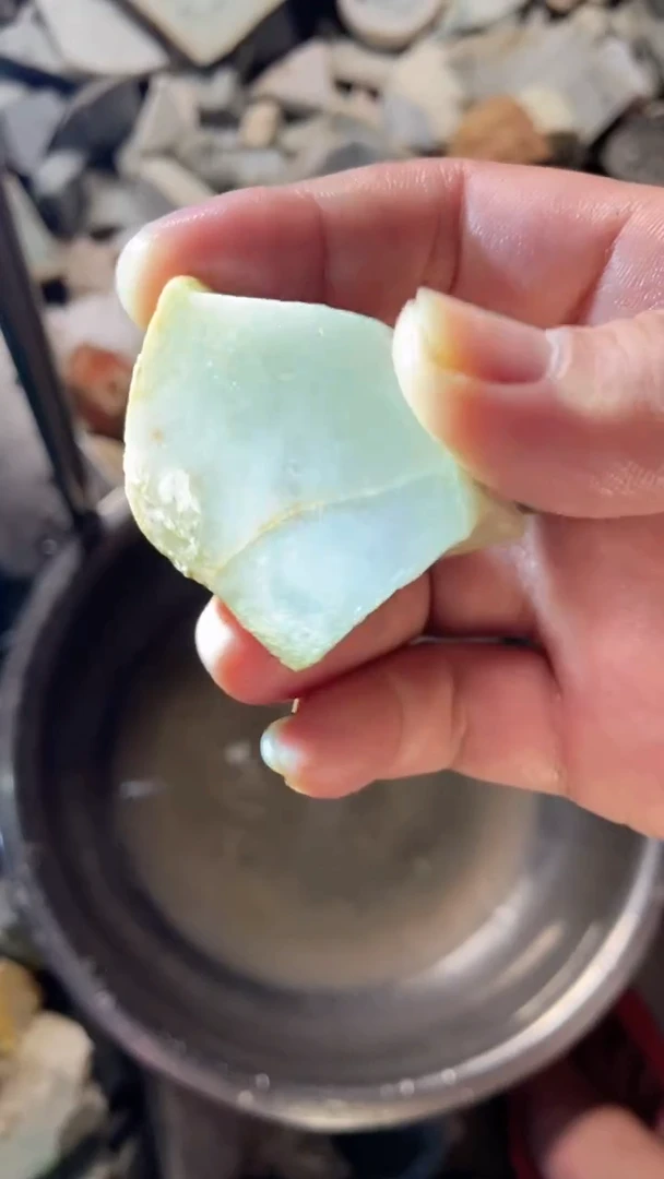 配石翡翠翡翠边角料未加工59