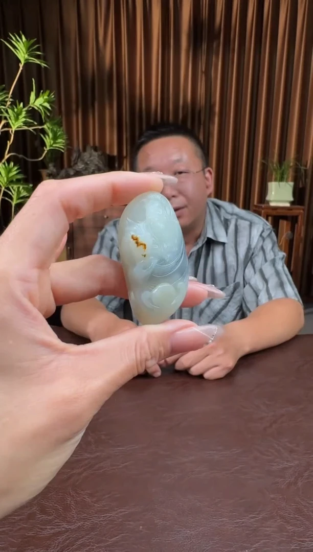和田玉未镶嵌颈饰152海珠8.1多样性拍一发一