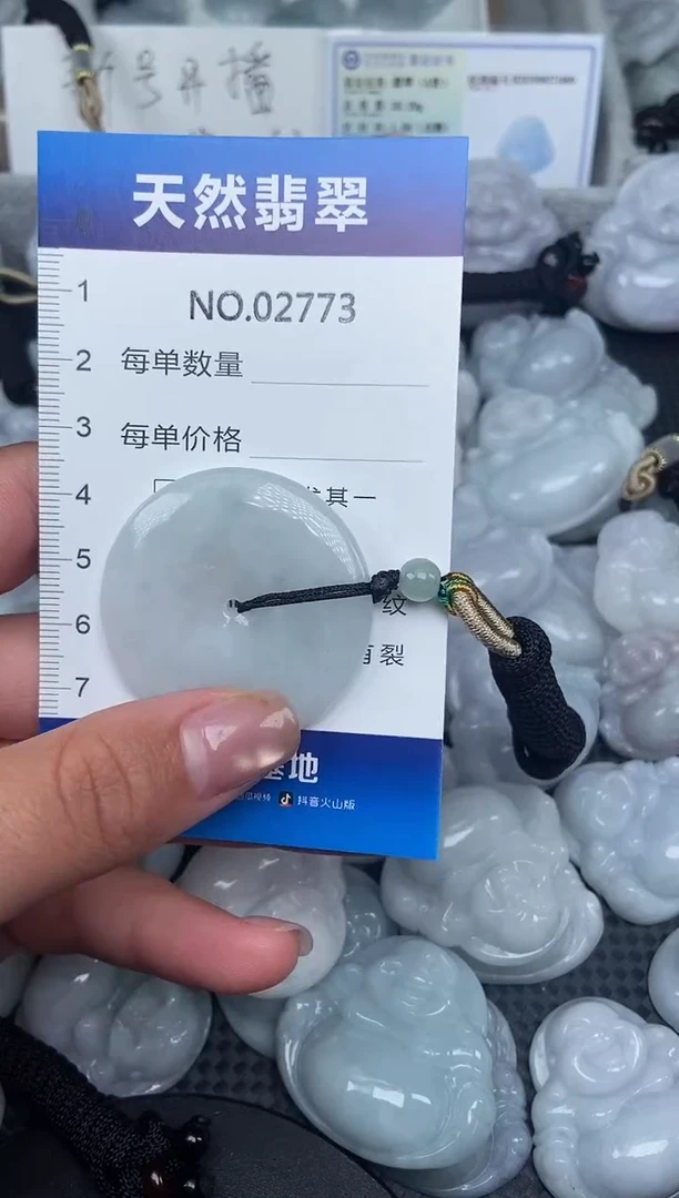 颈饰未镶嵌翡翠纯天然A货翡翠2773