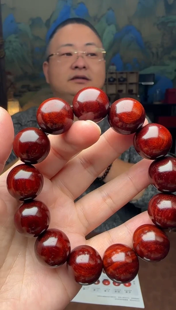 手串/手链小叶紫檀1.8*13颗龙鳞原汁原味老料