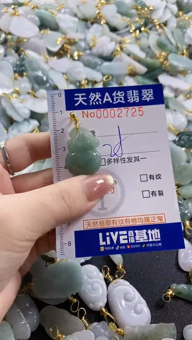 颈饰未镶嵌翡翠天然A货翡翠