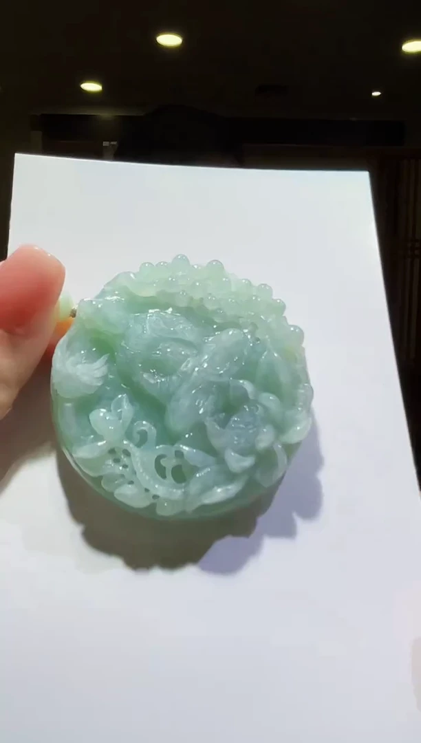 未镶嵌定制翡翠03/0915/C/发其一件/人物
