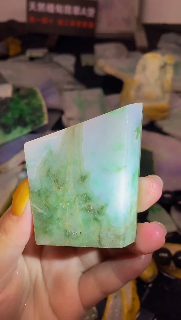 散珠翡翠天然缅甸翡翠A货112