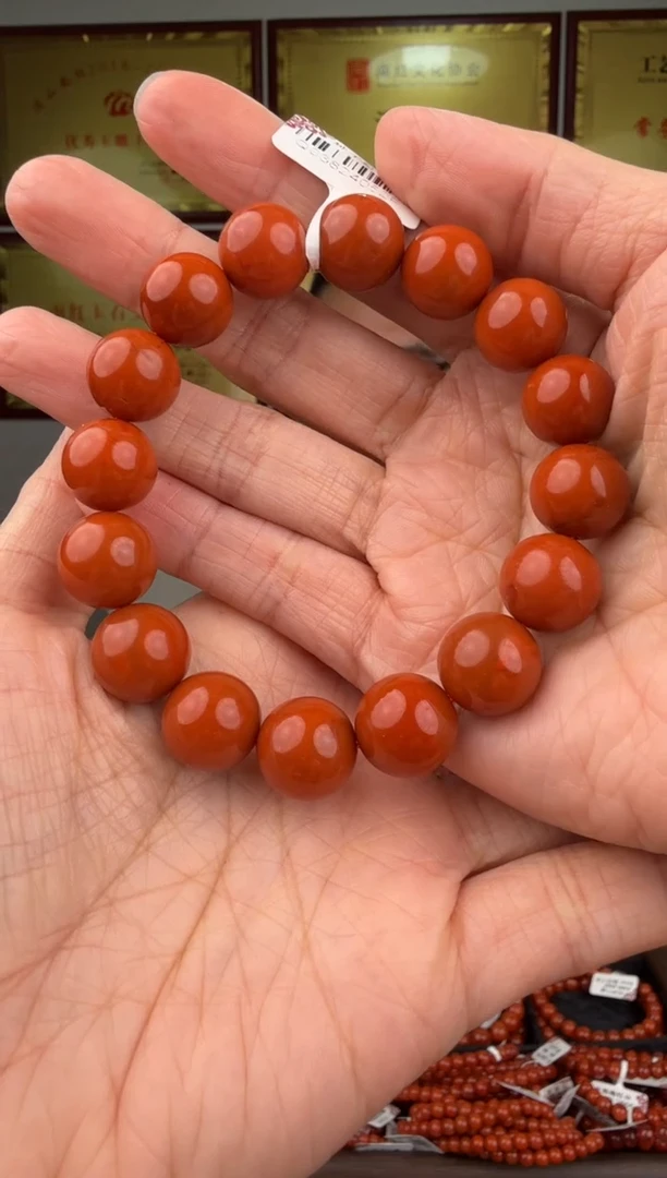 未镶嵌手链南红玛瑙无胶无裂