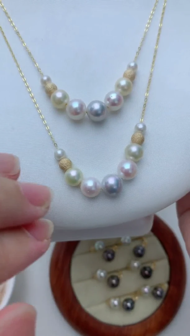 海水珍珠未镶嵌项链e1 多样性发其一