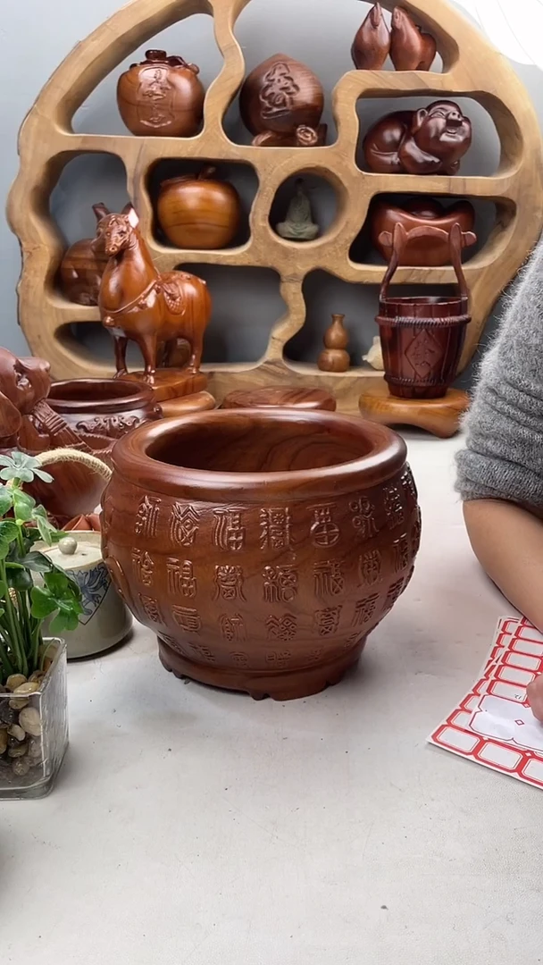 香樟木A11百福缸/尺寸