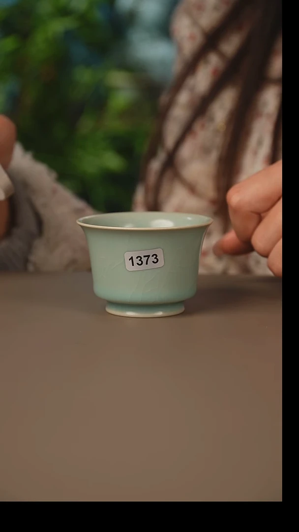 仿古卷足马蹄杯一级