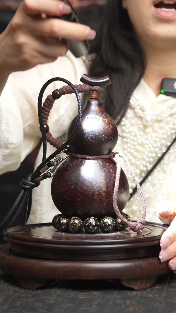 493号【500ML】大漆酒葫芦一物一拍