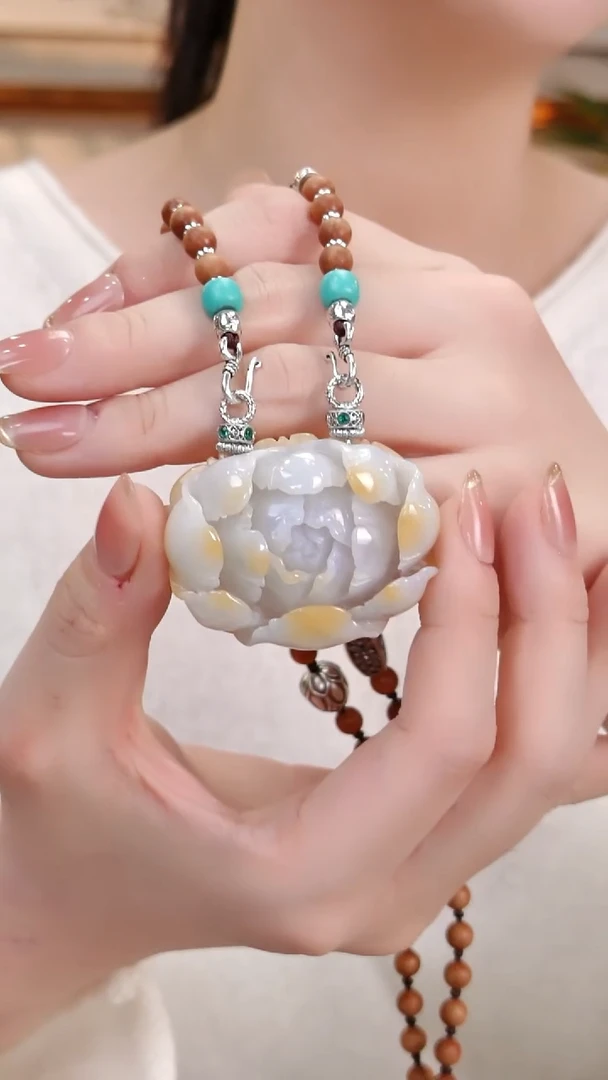 颈饰未镶嵌翡翠国风