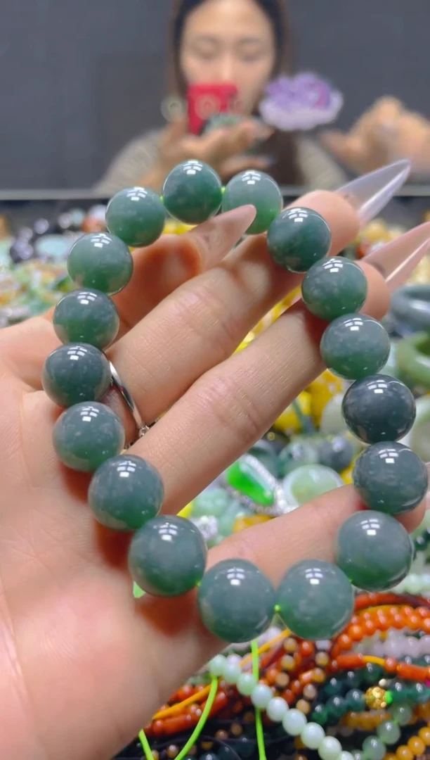 颈饰未镶嵌翡翠11MM