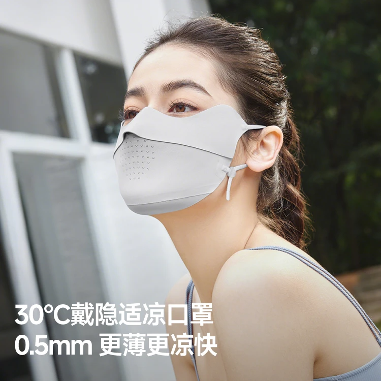 轻薄无痕护眼角防晒口罩AL203