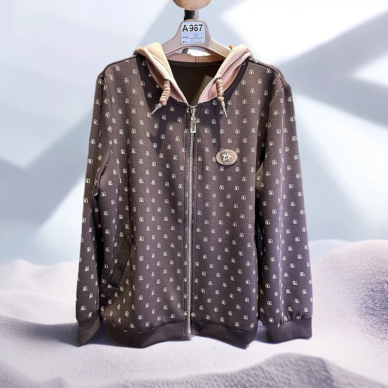 JIANKUAN 高品质短外套运动百搭女款针织短上衣 JKM32007 衣长60