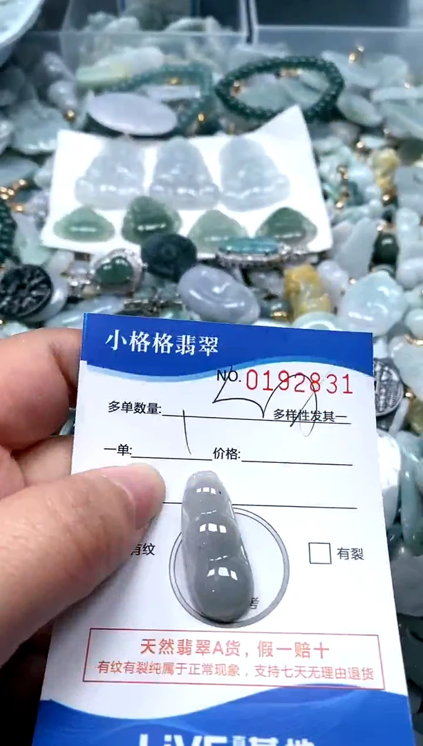 【闪购商品】翡翠颈饰未镶嵌闪购商品0192831