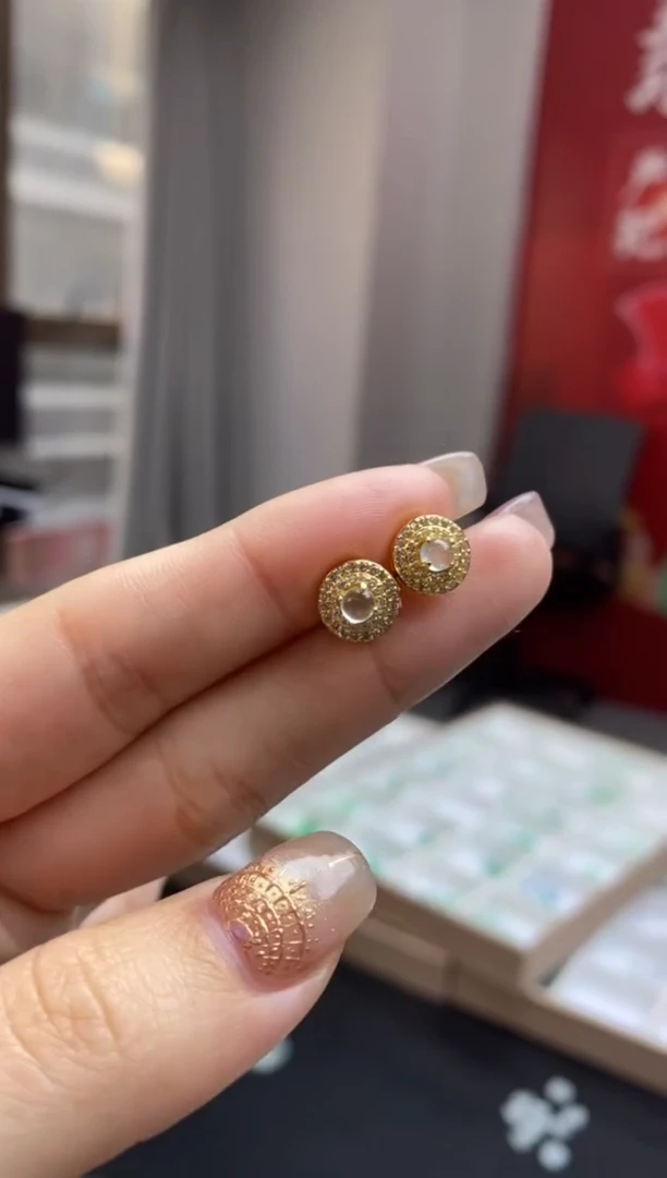 【闪购商品】定制翡翠银S925镶嵌翡翠毛货~