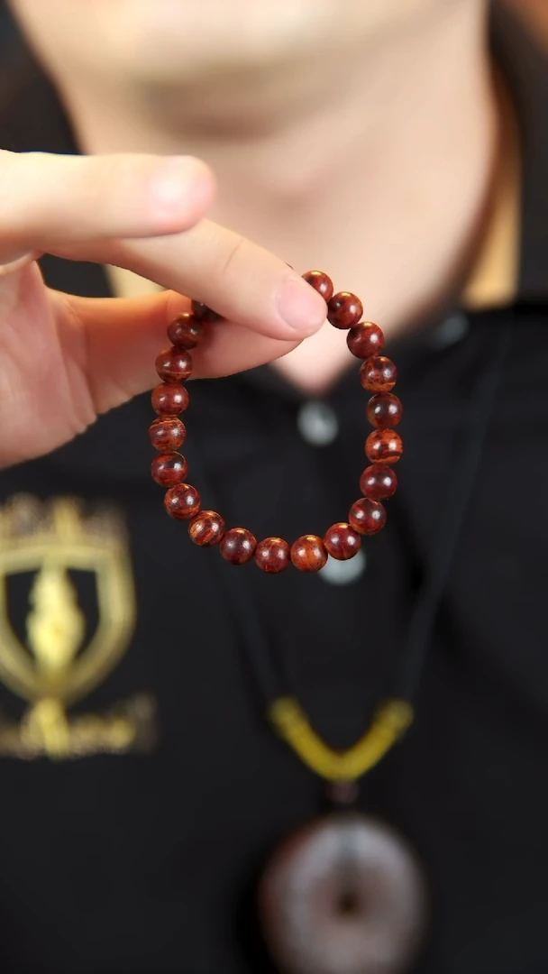 【闪购商品】降真香手串/手链带黄金甲大叶