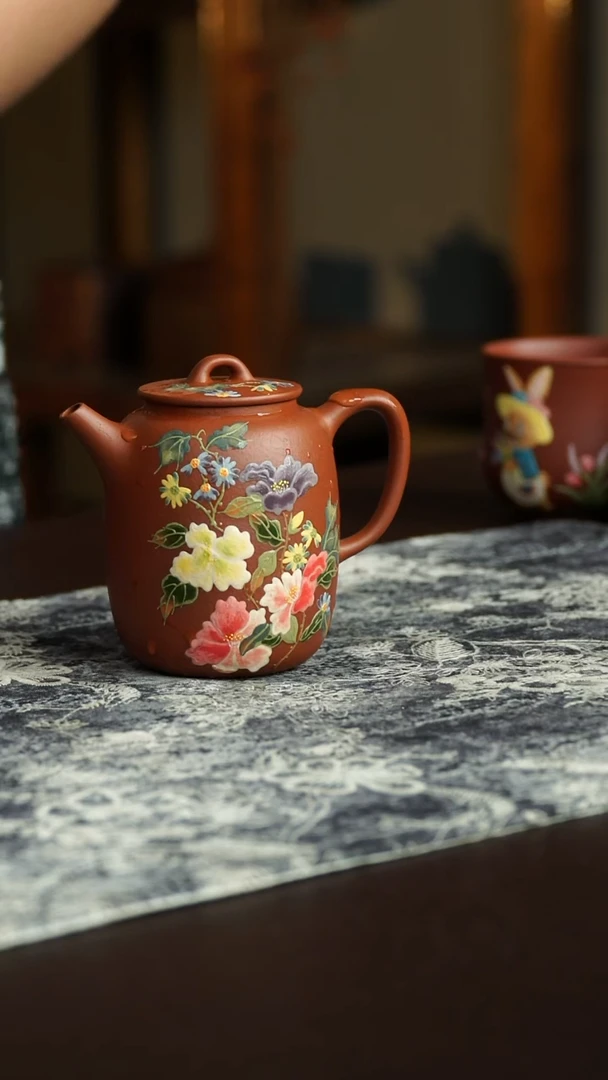 茶杯紫砂45号宜兴紫砂原矿作品90毫升