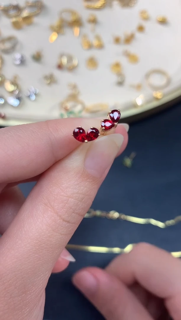 【闪购商品】18K金耳饰A198|980