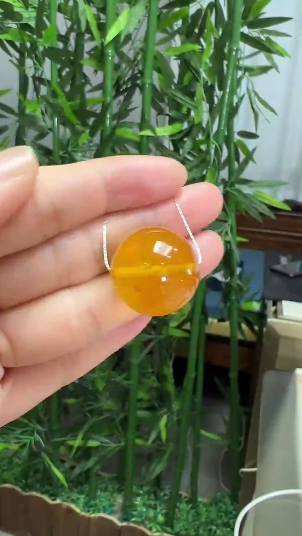 蜜蜡颈饰未镶嵌吊坠