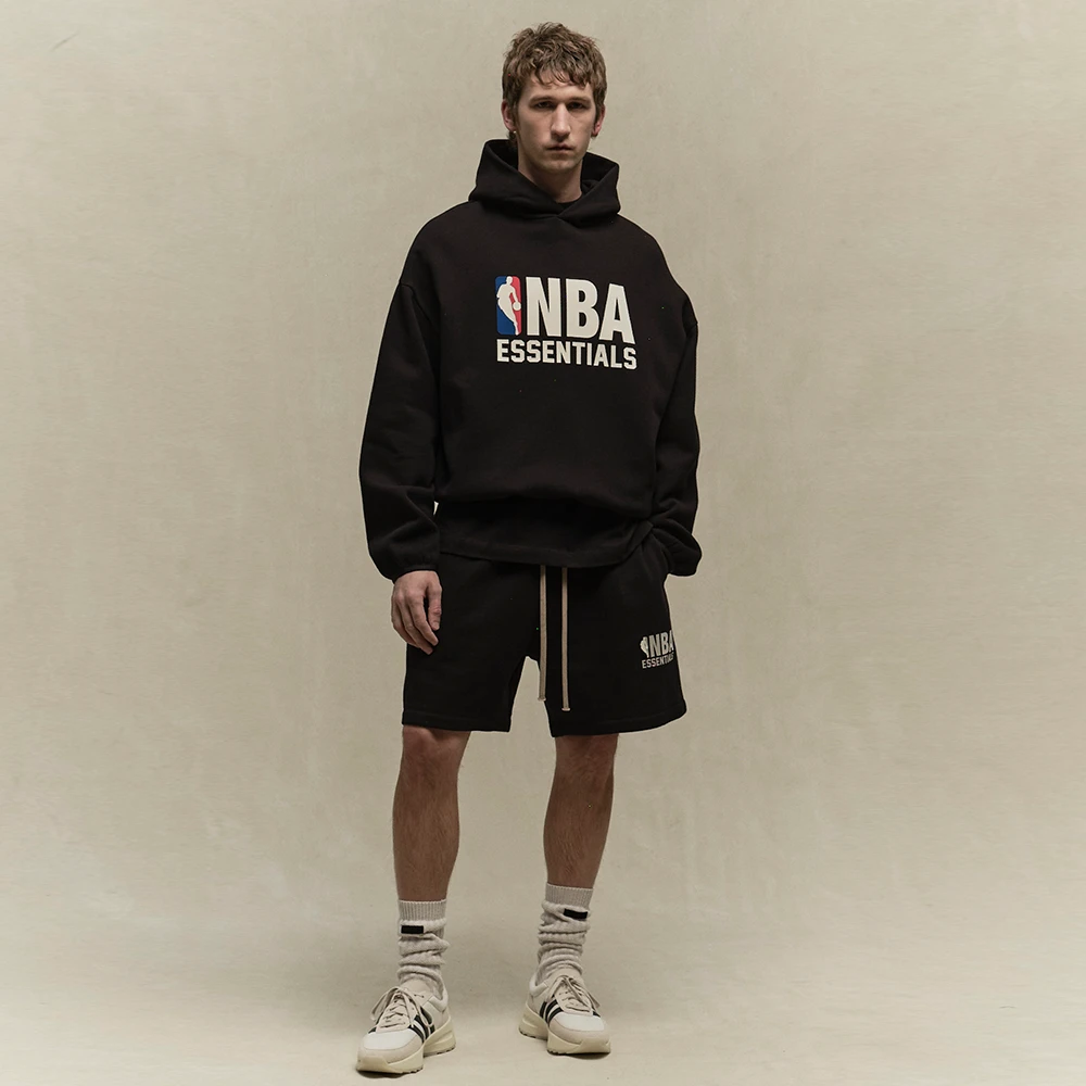 ESSENTIALS FEAR OF GOD 2025 NBA All Star联名基础连帽卫衣