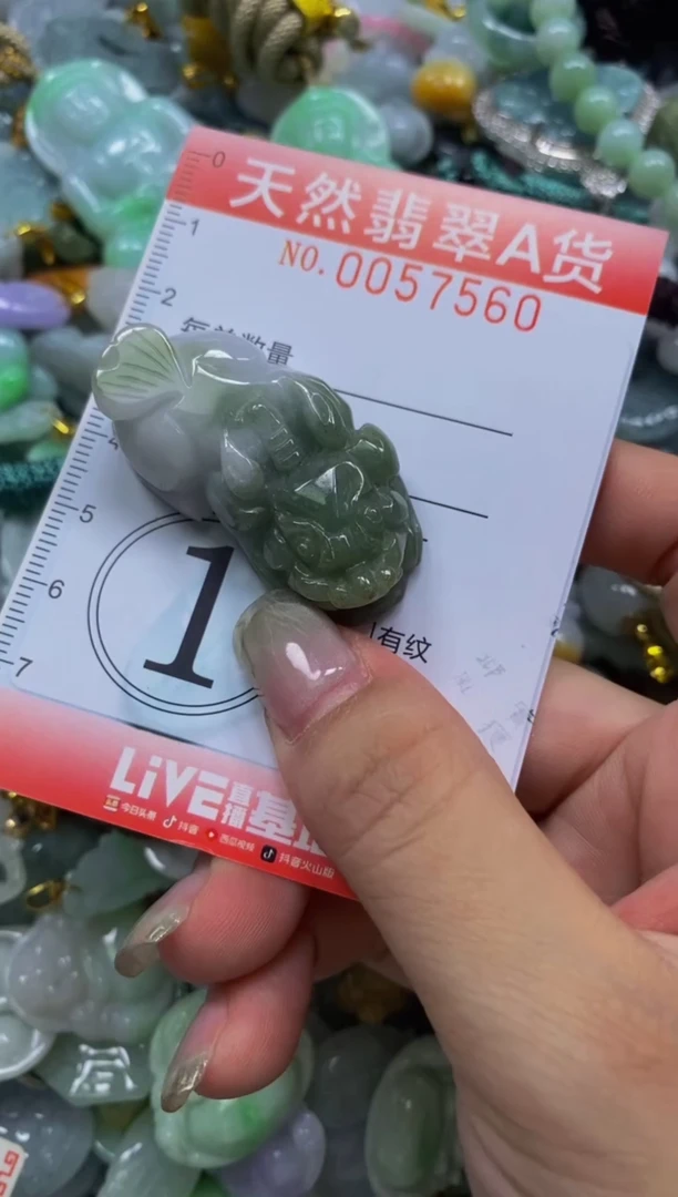 翡翠未镶嵌颈饰闪购0057560