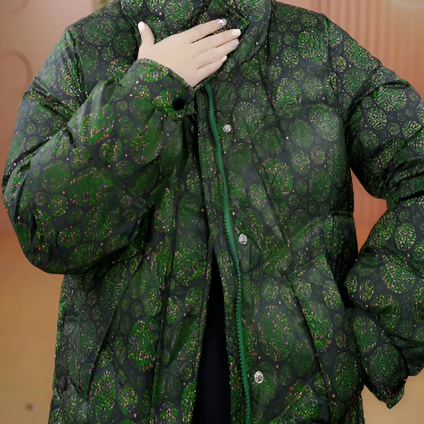 2025杭州原版正品保暖气质减龄修身羽绒服CE-10015-YXYC
