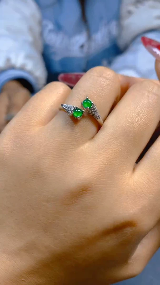 【闪购商品】翡翠戒指未镶嵌0212977883多样性发一