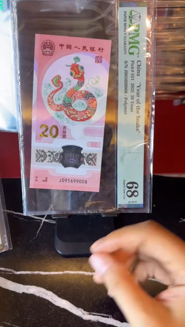 塑料2025 蛇钞  单张  095699008