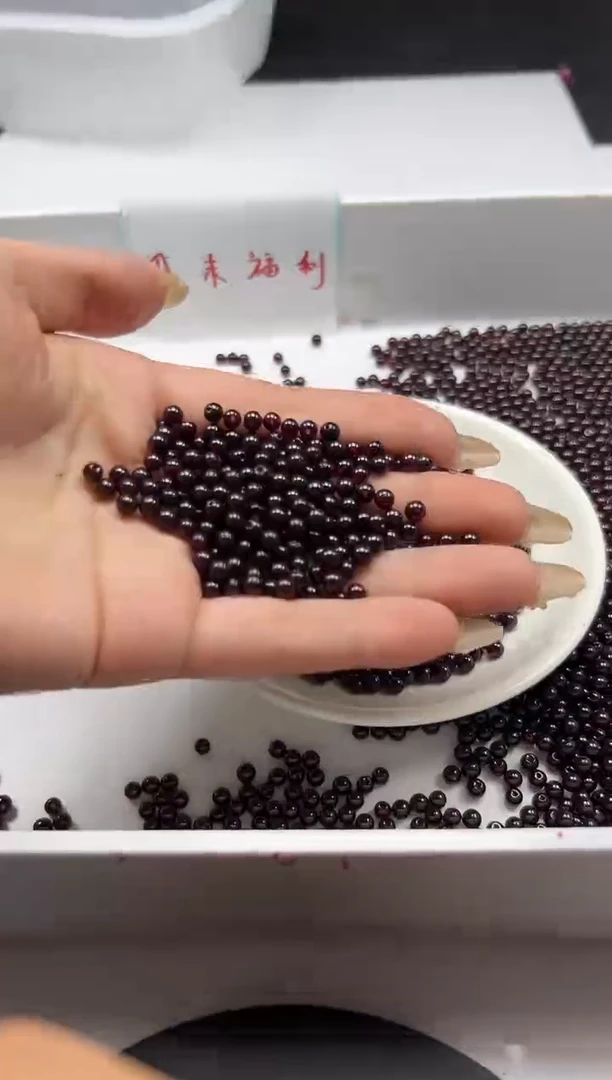 颈饰未镶嵌石榴石w1553石榴石4mm*50颗
