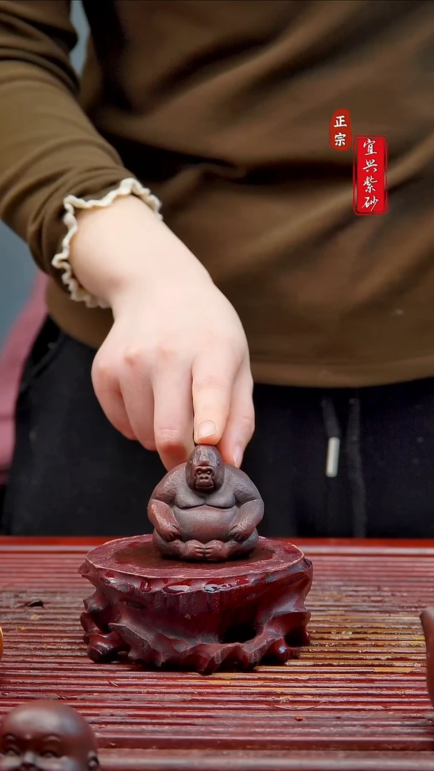 紫砂茶宠宜兴紫砂茶宠摆件