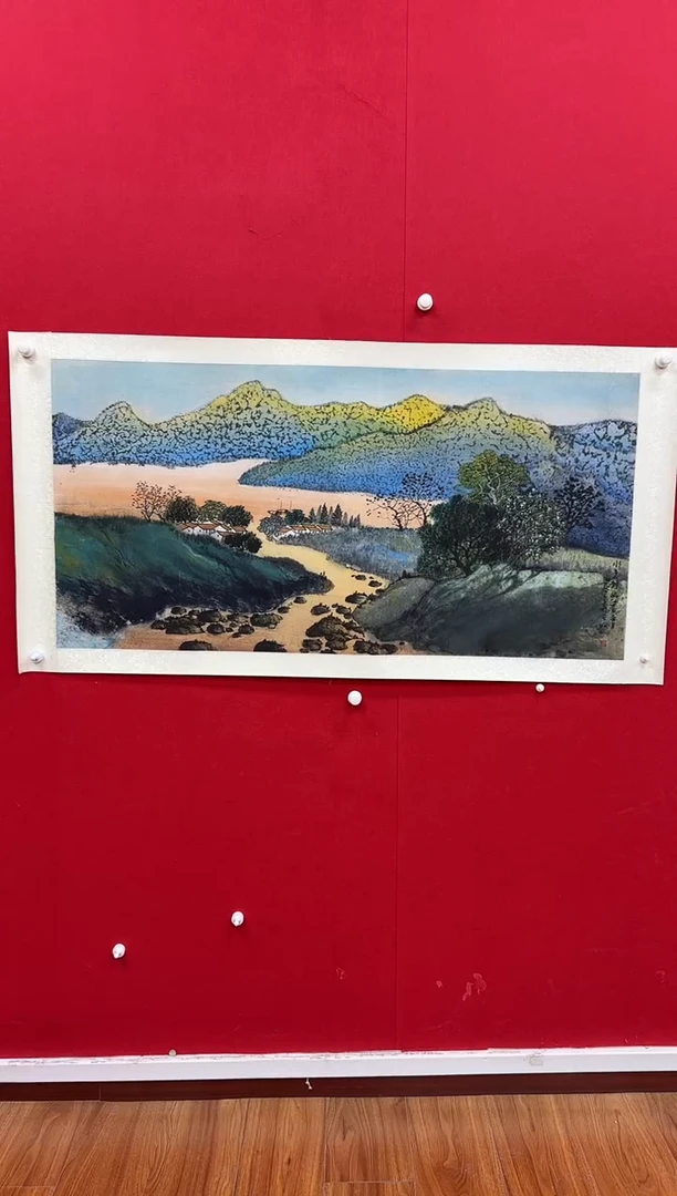 国画z天津人美-蔡云飞国画8平尺出版