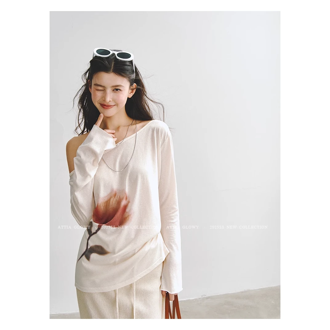 ATTIA 6/16 21:00点 Lazy Sways 晨光氤氲 直喷晕染夏日两穿防晒T