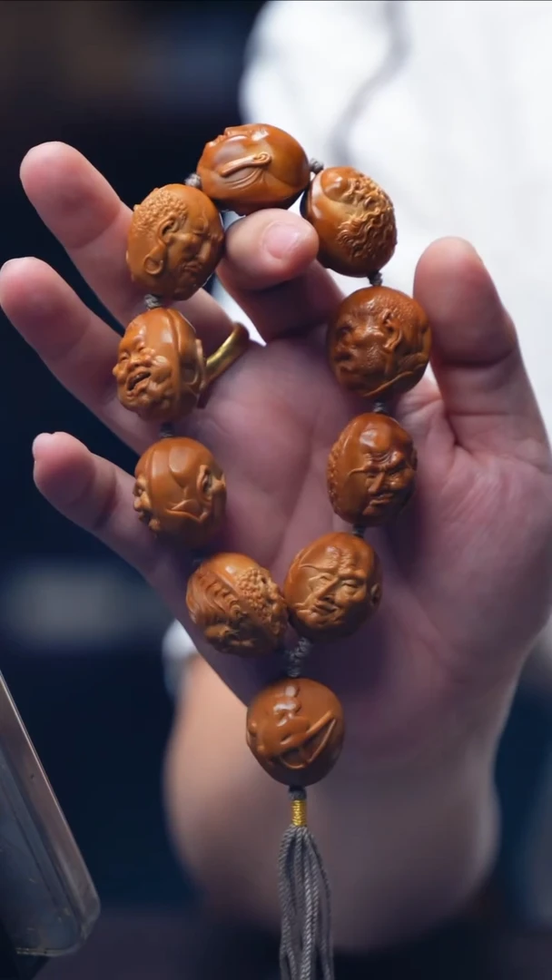 手串/手链橄榄核2.5【双面十八罗汉】微色差