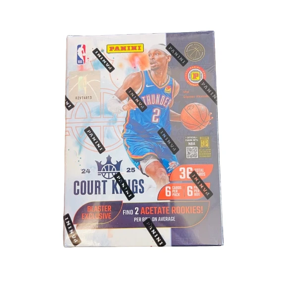 帕尼尼 24-25赛季 Court Kings Blaster 油画手雷篮球明星收藏卡