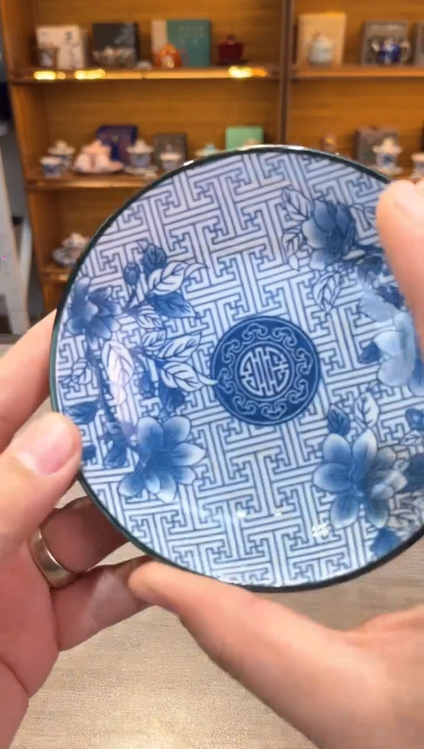 【闪购商品】果盘青花茶具茶具